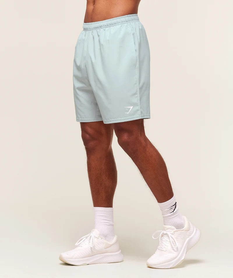 Gymshark Arrival 7" Shorts - Smoke Blue