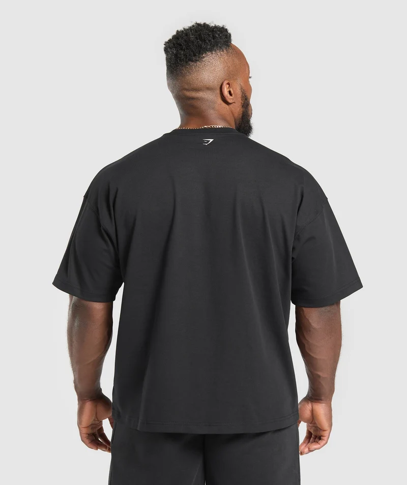Gymshark Doberman Graphic T-Shirt - Black