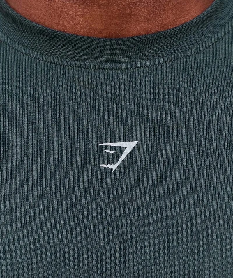 Gymshark Forged By Iron T-Shirt - Darkest Teal