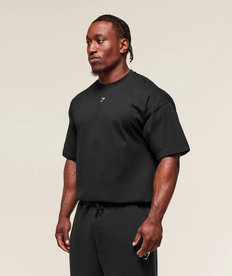 Gymshark Forged By Iron T-Shirt - Black