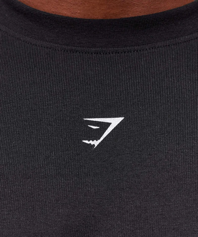 Gymshark Forged By Iron T-Shirt - Black