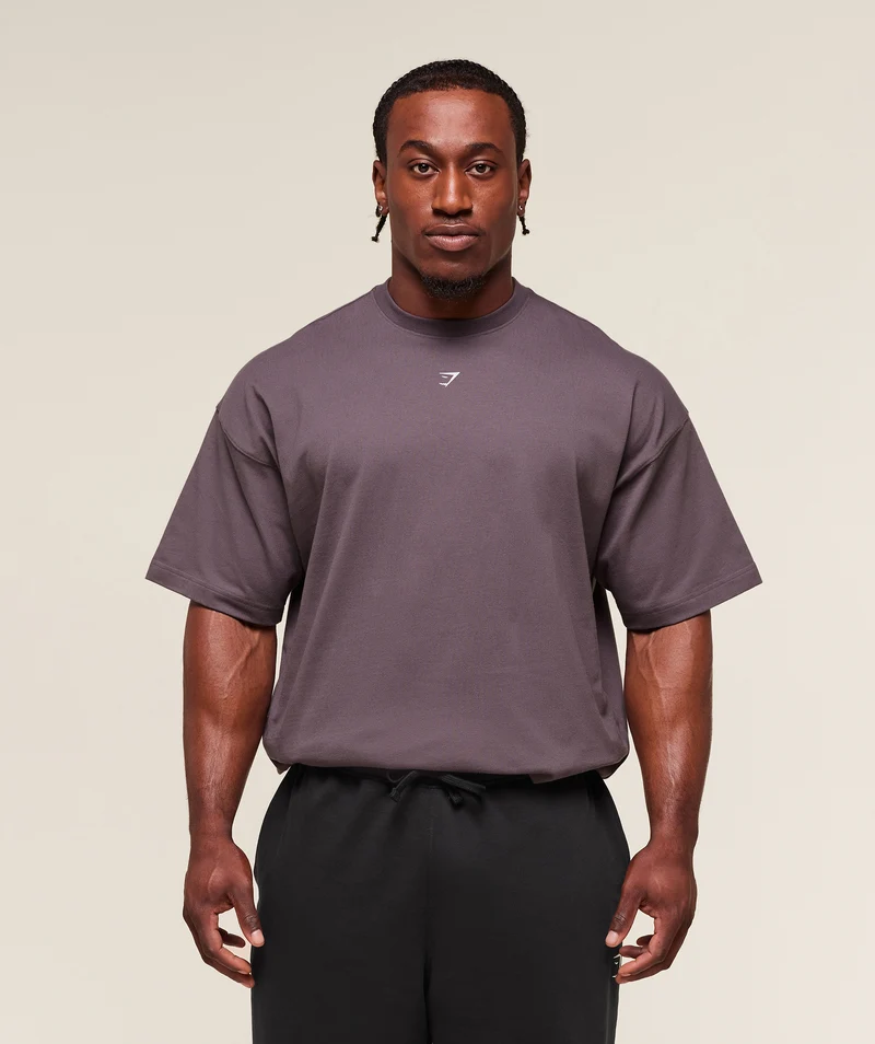 Gymshark Forged By Iron T-Shirt - Brushed Purple