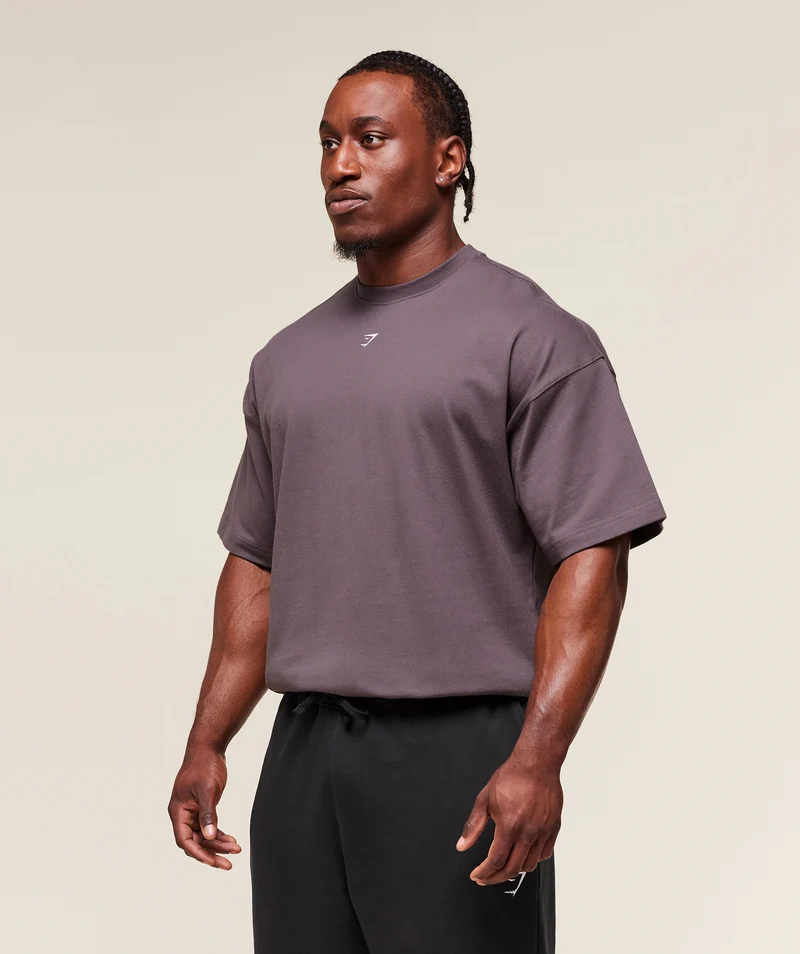 Gymshark Forged By Iron T-Shirt - Brushed Purple