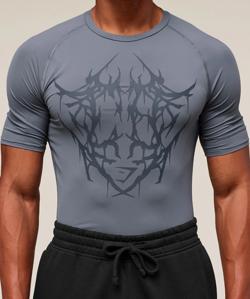 Gymshark Carlos x Element Baselayer - Iron Blue