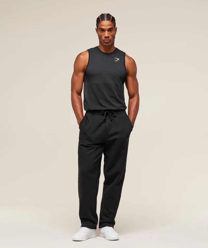 Gymshark Vital Tank - Black/Silhouette Grey