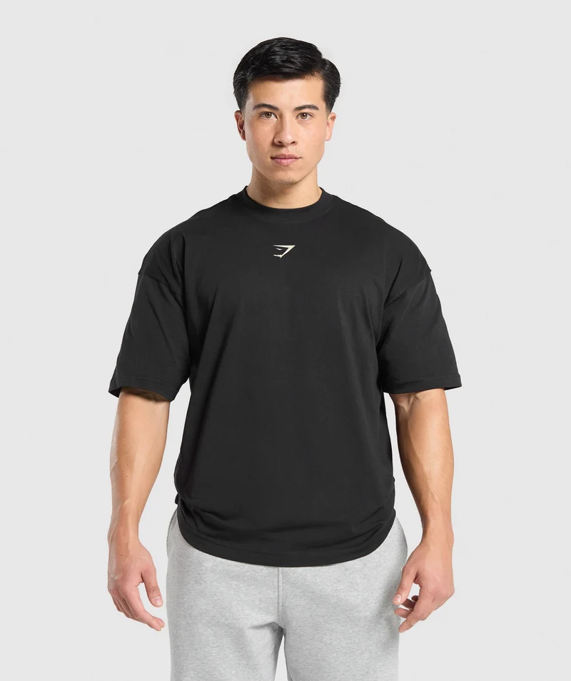 Gymshark Gymthark CBUM Champion T-Shirt - Black