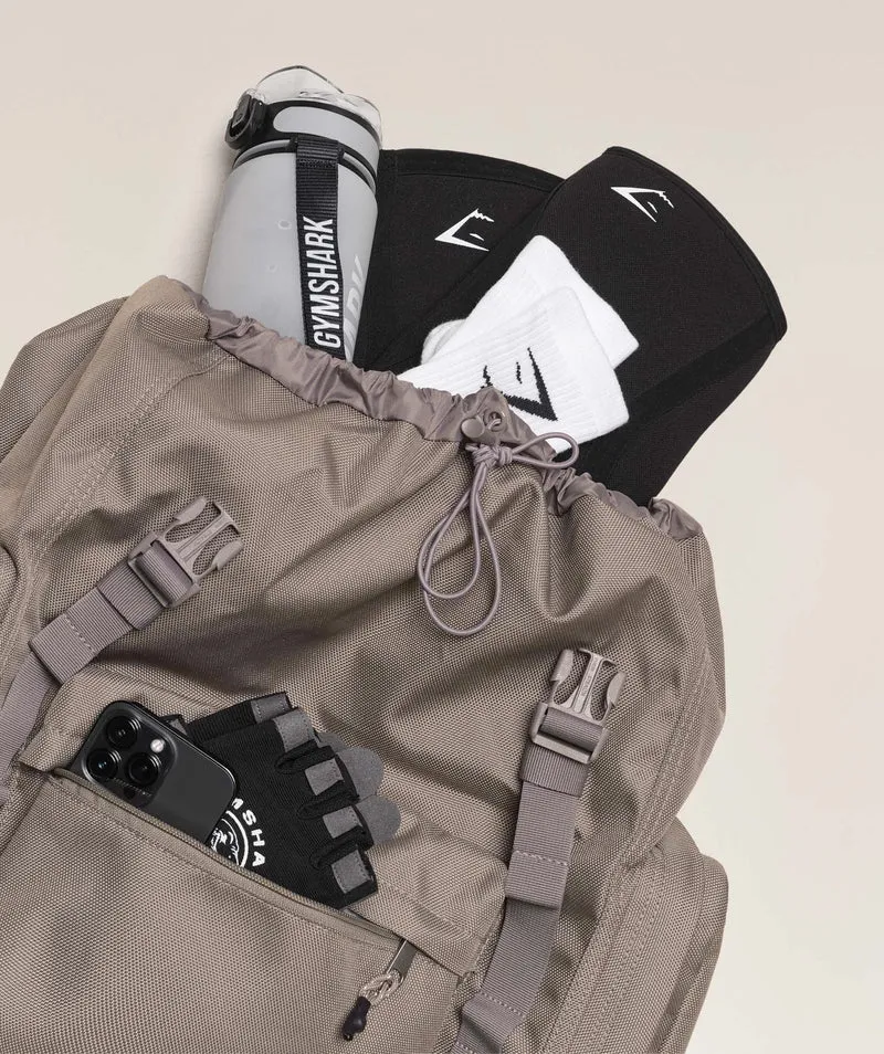 Gymshark Bulk Backpack - Linen Brown