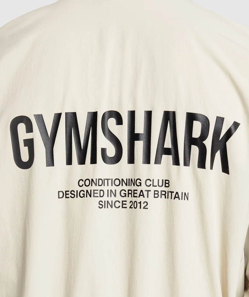 Gymshark Conditioning Club Track Jacket - Pebble Grey