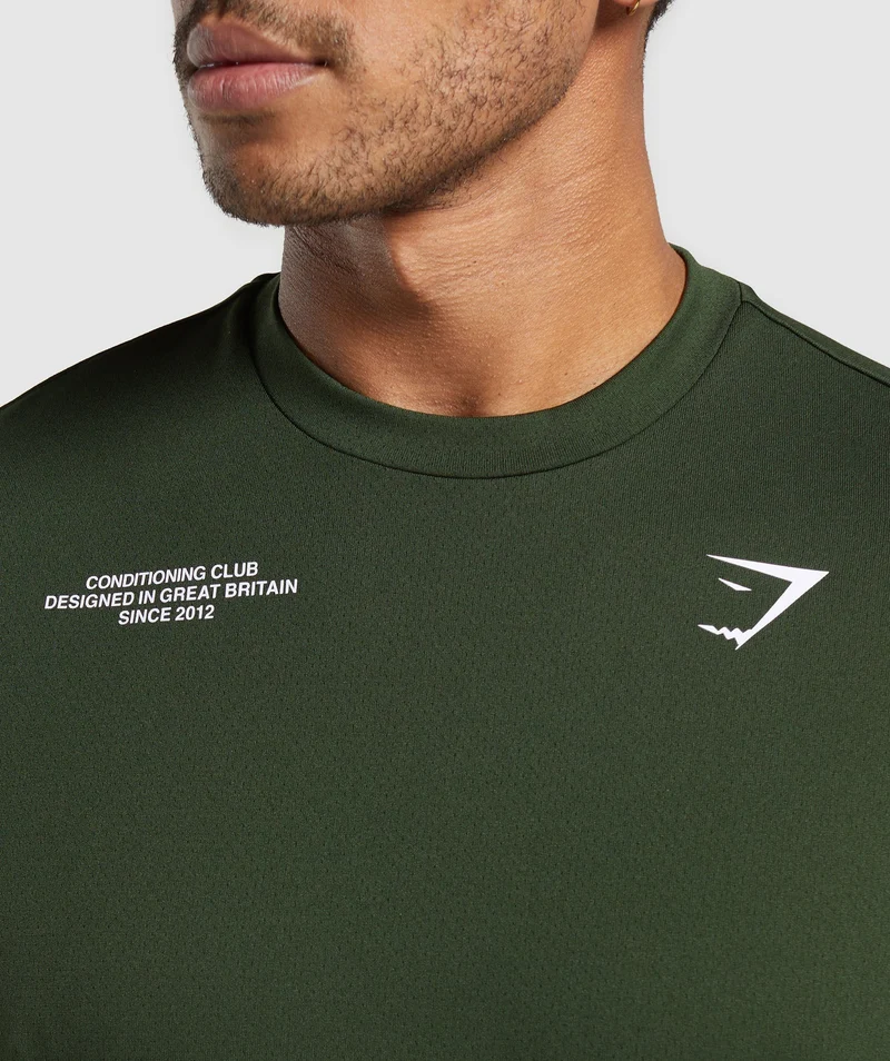 Gymshark Conditioning Club Tank - Trail Green