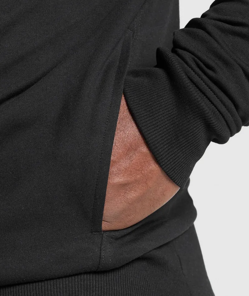 Gymshark Prime Hoodie - Black/Vivid Red