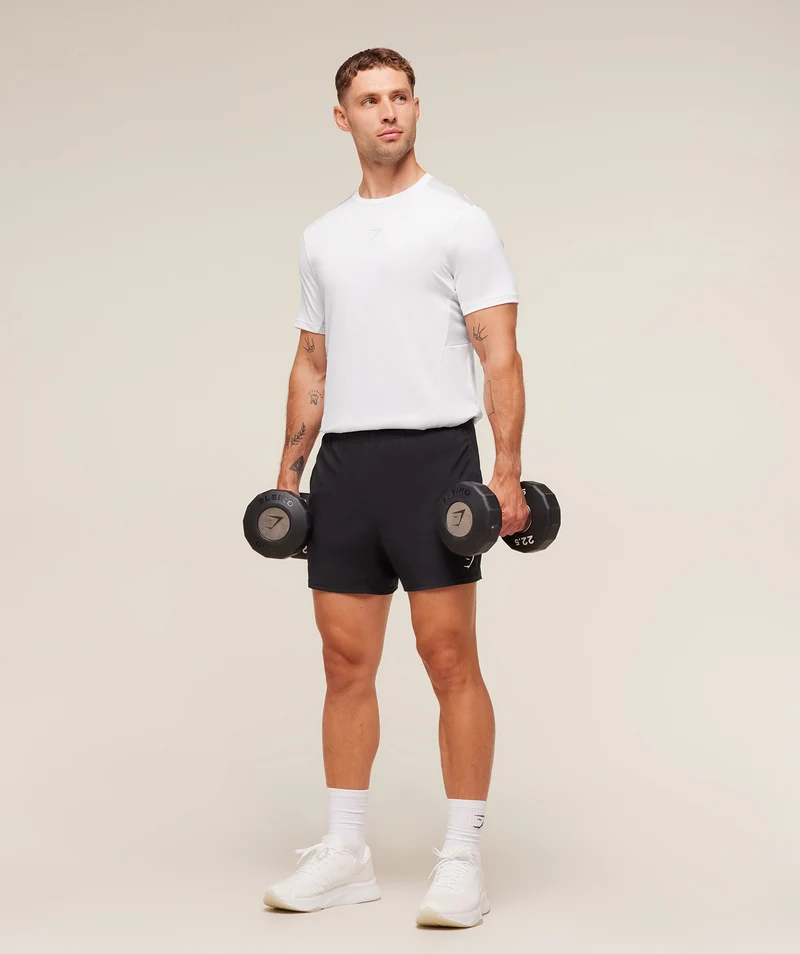 Gymshark Sport T-Shirt - White/Light Grey