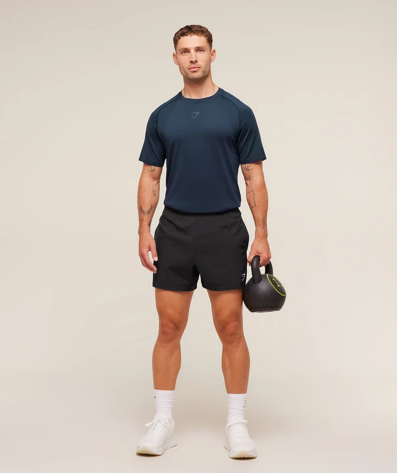 Gymshark Versatile Seamless T-Shirt - Bench Blue/Compound Blue