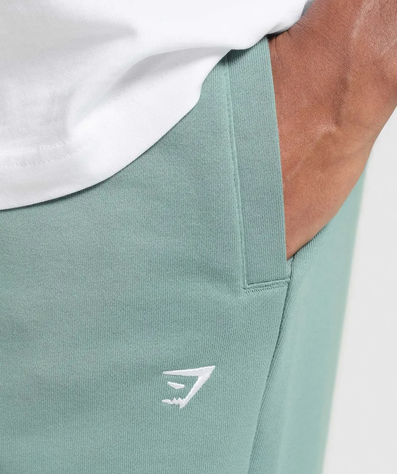 Gymshark Rest Day Essentials Straight Leg Joggers - Celeste Blue