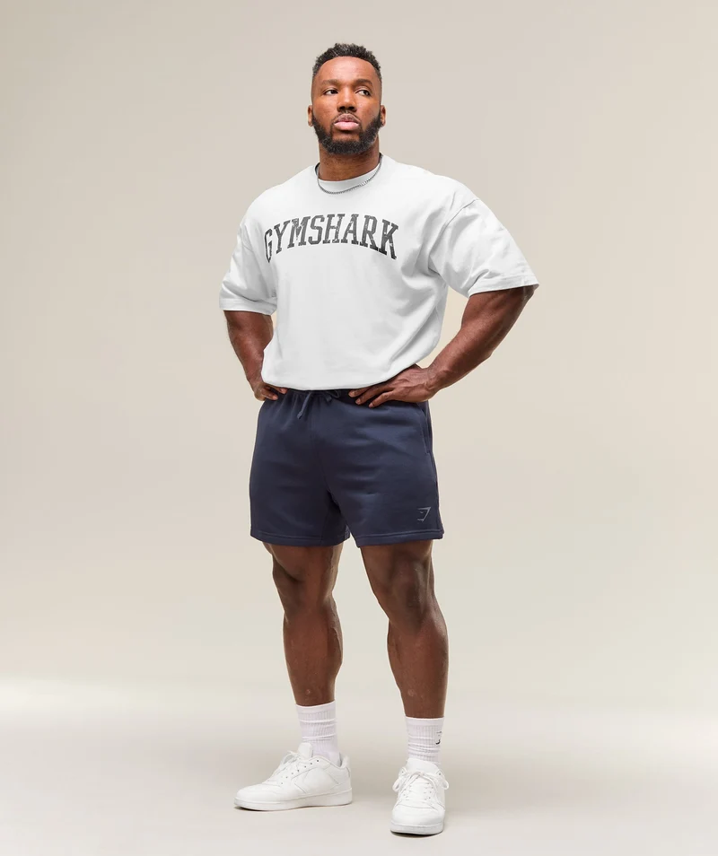 Gymshark Power 5" Shorts - Heavy Blue