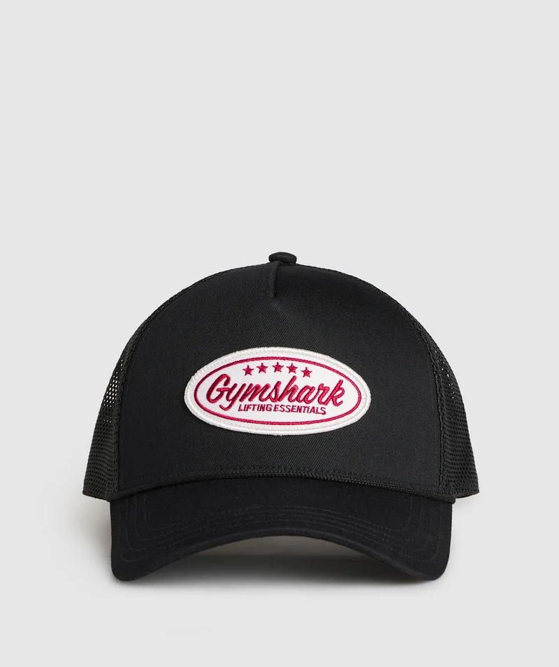 Gymshark Trucker Cap - Black