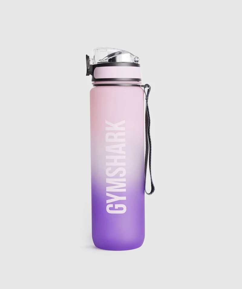 Gymshark Sports Bottle - Dolly Pink/Stellar Purple