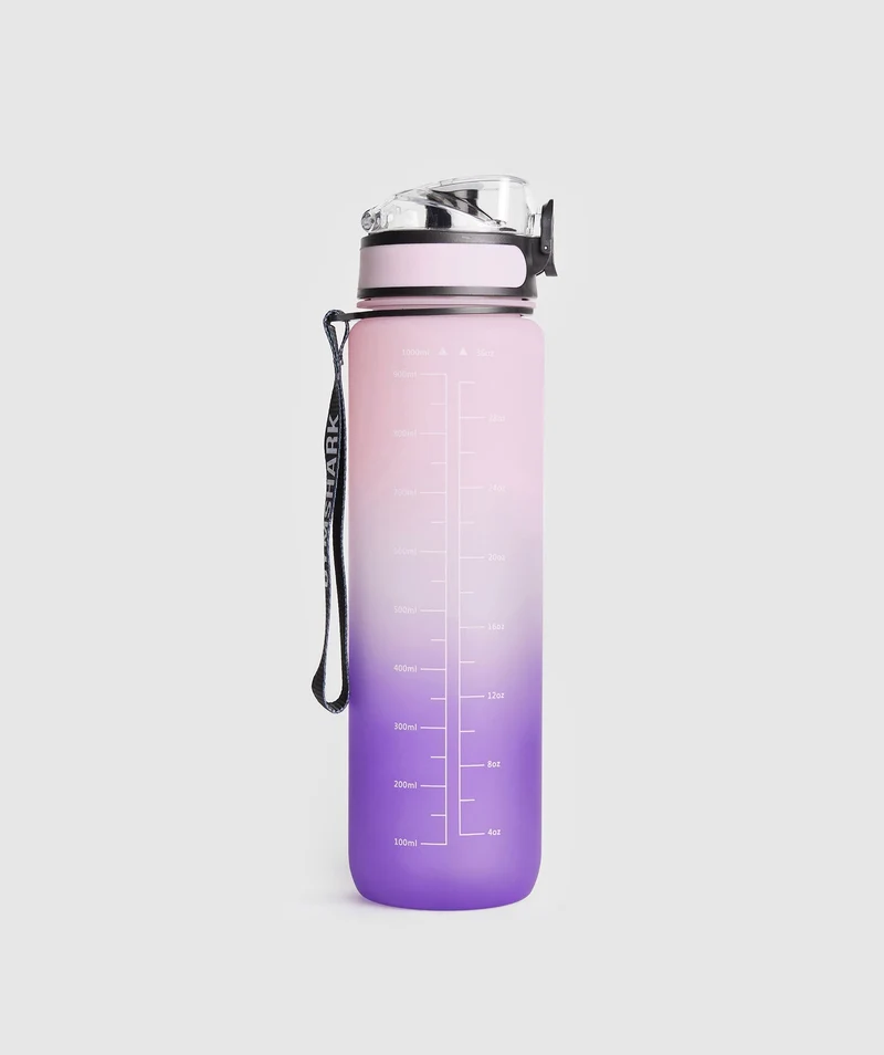 Gymshark Sports Bottle - Dolly Pink/Stellar Purple