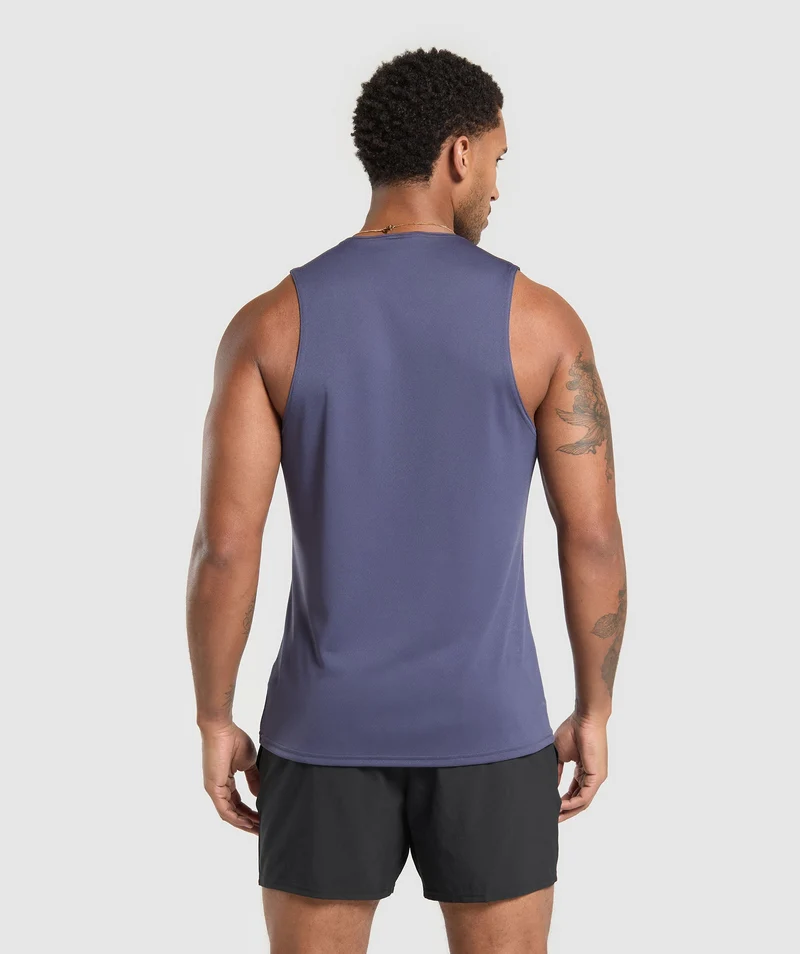 Gymshark Arrival Tank - Weighted Purple