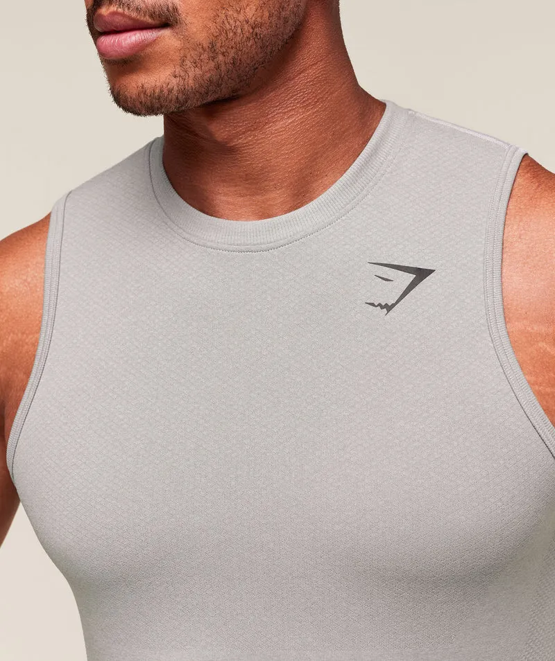 Gymshark Vital Tank - Light Grey/Smokey Grey