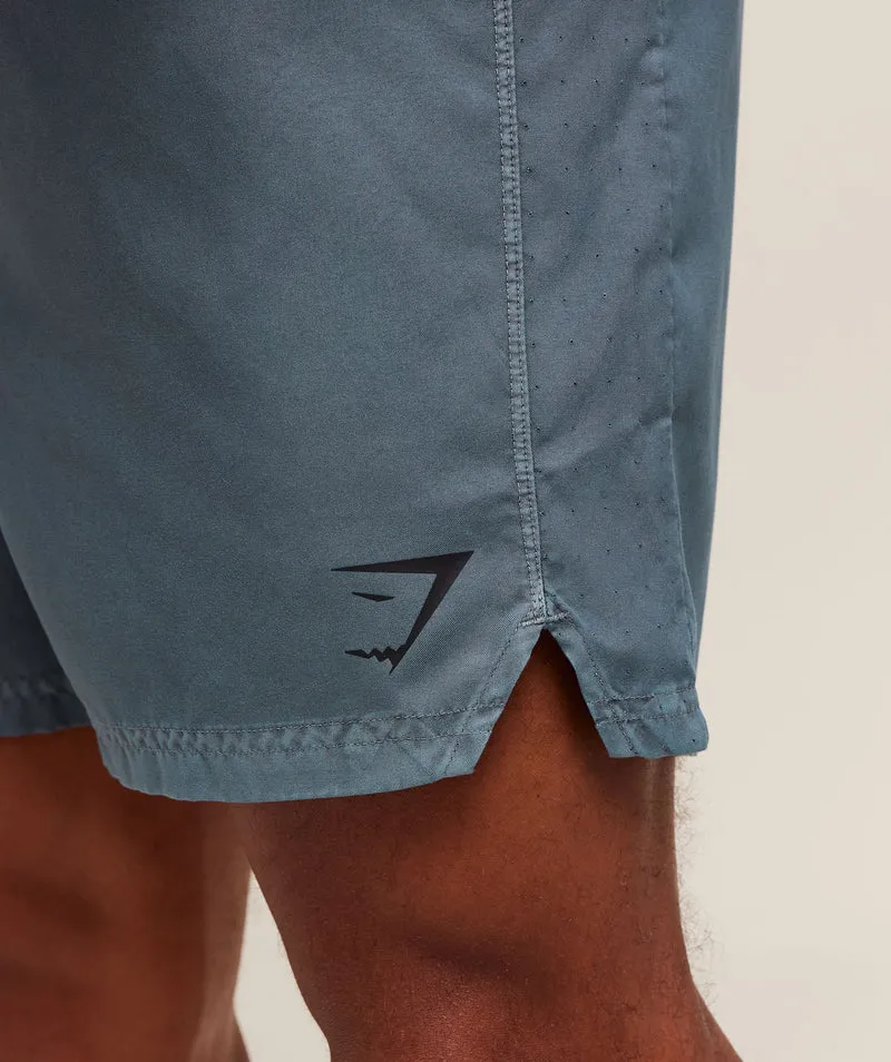 Gymshark Fit Zero 7" Short - Deep Petrol Blue