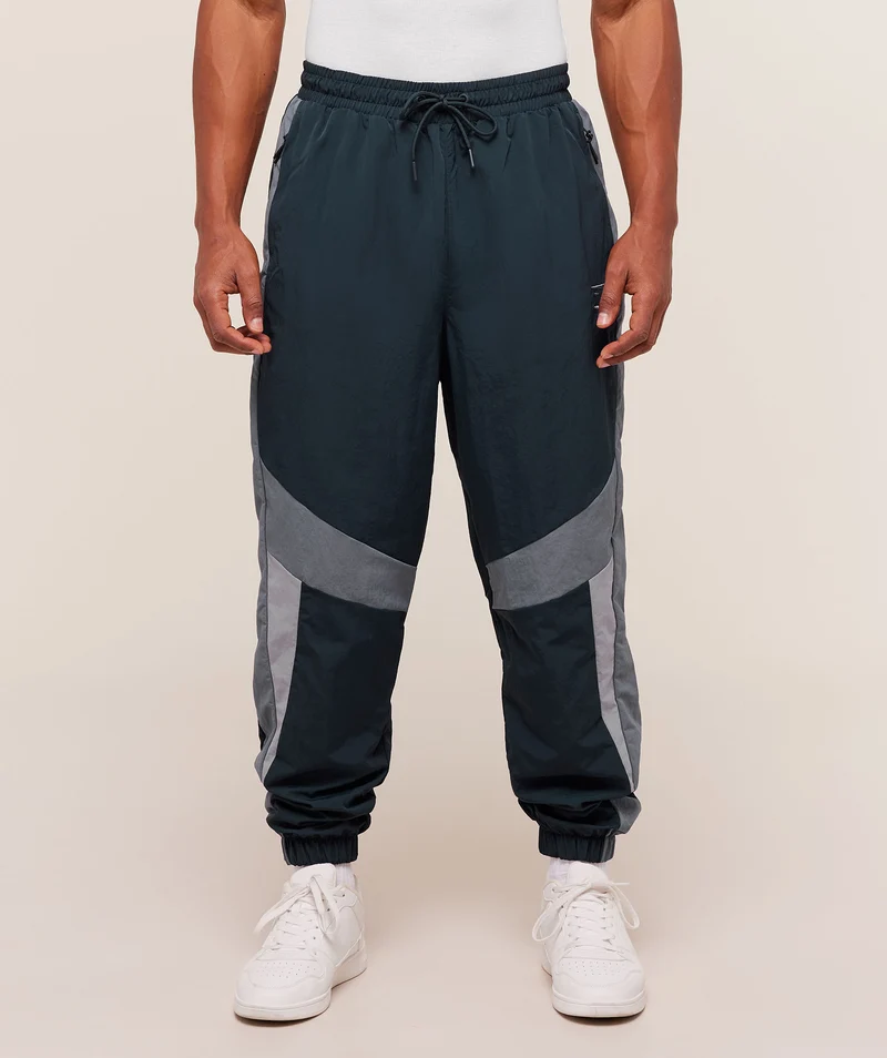 Gymshark Retro Track Pant - Deep Petrol Blue/Iron Blue/Denim Grey