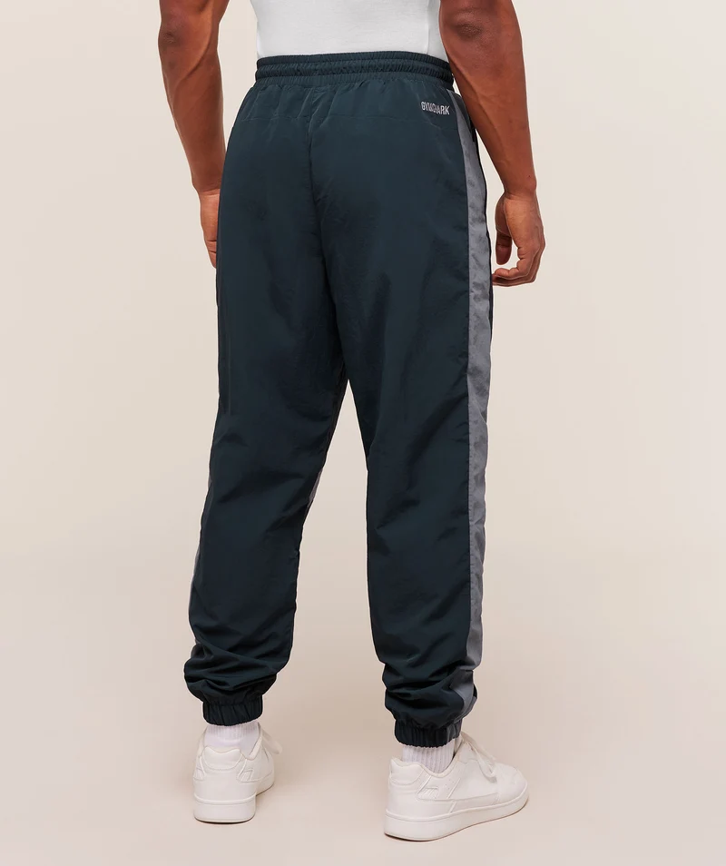 Gymshark Retro Track Pant - Deep Petrol Blue/Iron Blue/Denim Grey