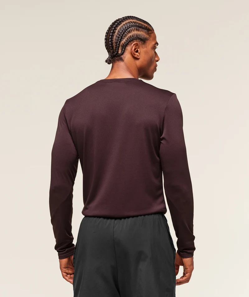 Gymshark Arrival Long Sleeve T-Shirt - Cherry Purple