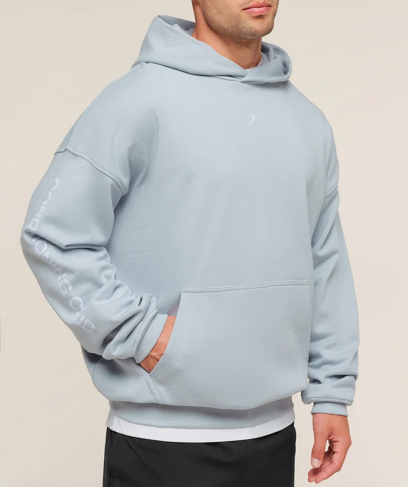 Gymshark GSCC Hoodie - Smoke Blue