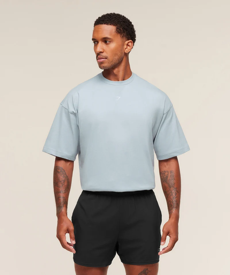 Gymshark GSCC T-Shirt - Smoke Blue