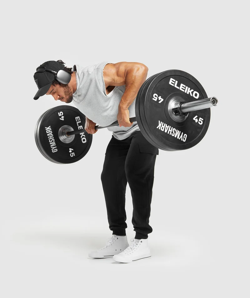 Gymshark Super Natural Cut Off T-Shirt - Light Grey Core Marl