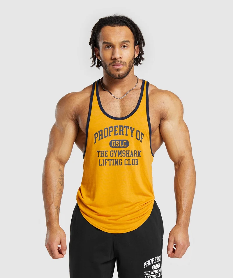 Gymshark Property Of Stringer - Burnt Yellow
