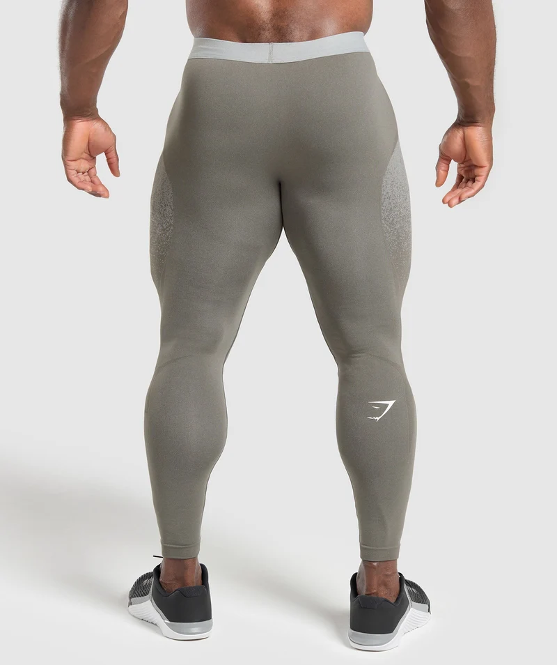 Gymshark Shadow Seamless Tights - Meteor Grey