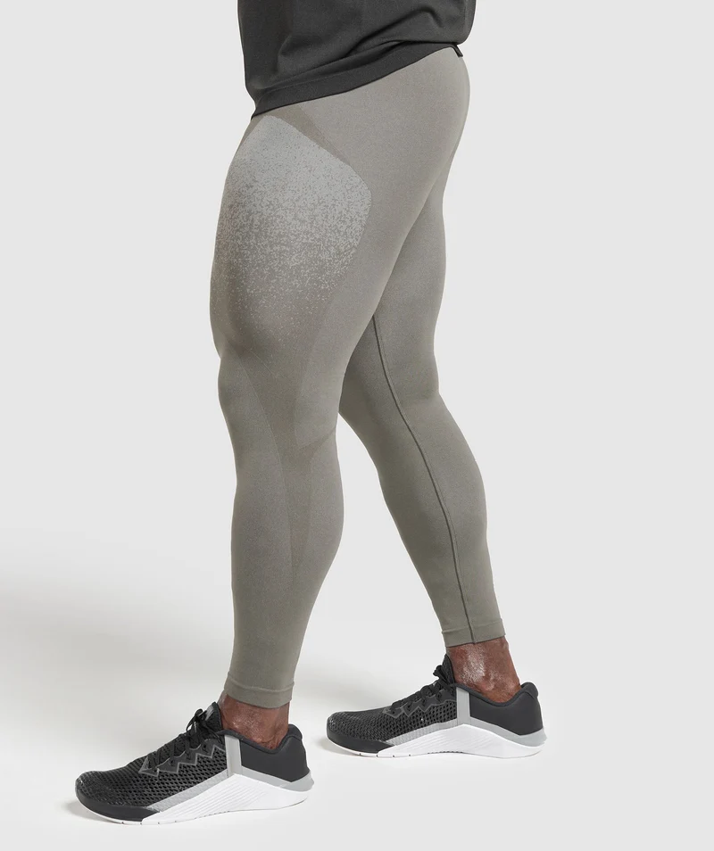 Gymshark Shadow Seamless Tights - Meteor Grey