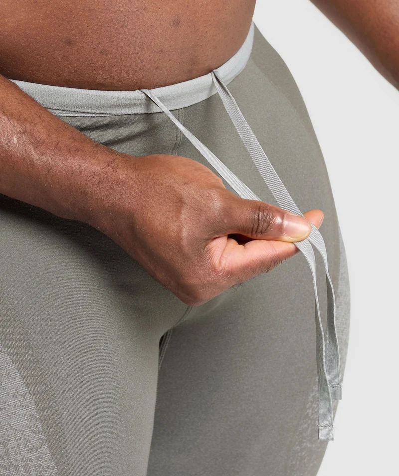 Gymshark Shadow Seamless Tights - Meteor Grey