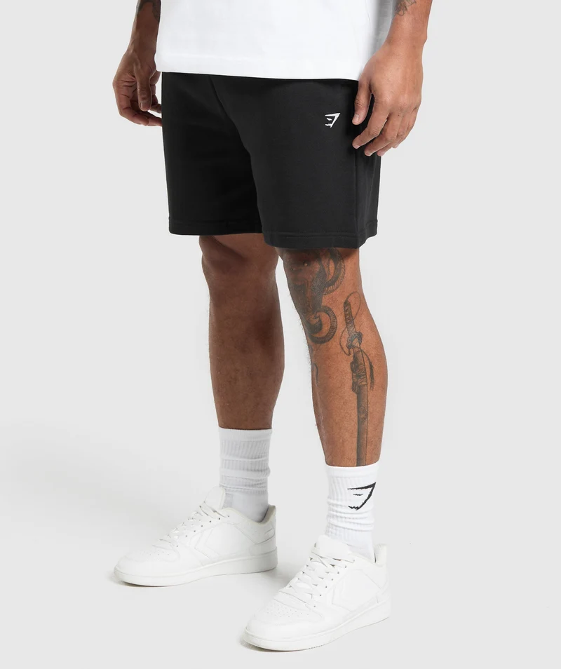 Gymshark Rest Day Essentials Shorts - Black