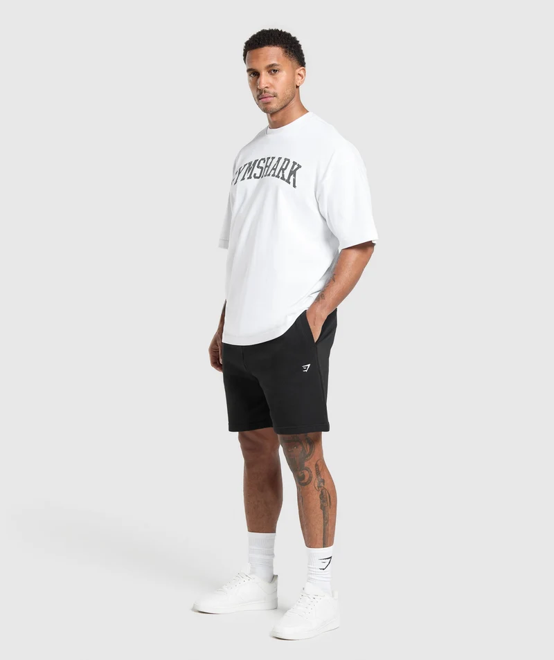Gymshark Rest Day Essentials Shorts - Black