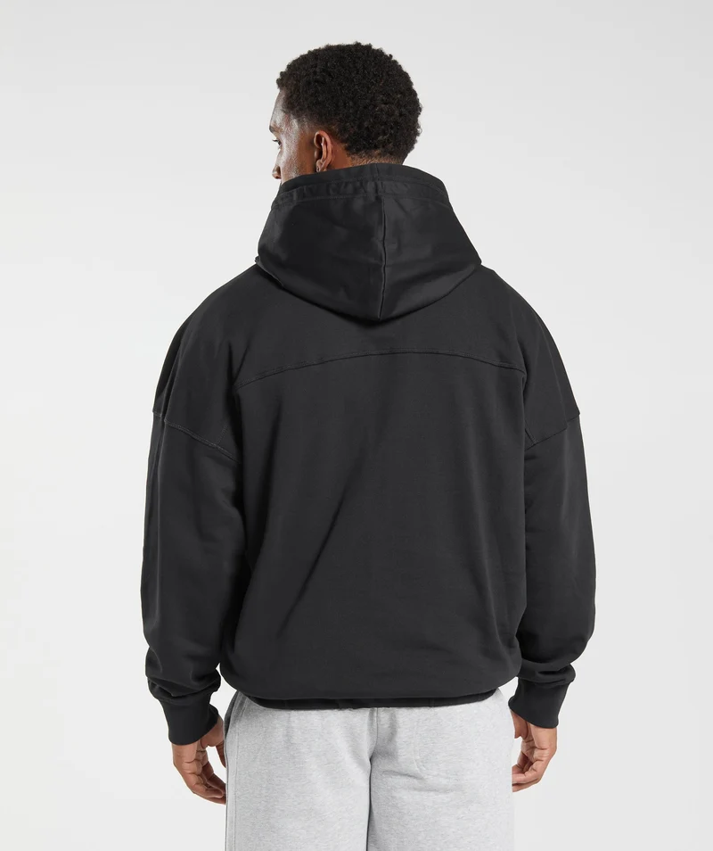 Gymshark Rest Day Street Hoodie - Black