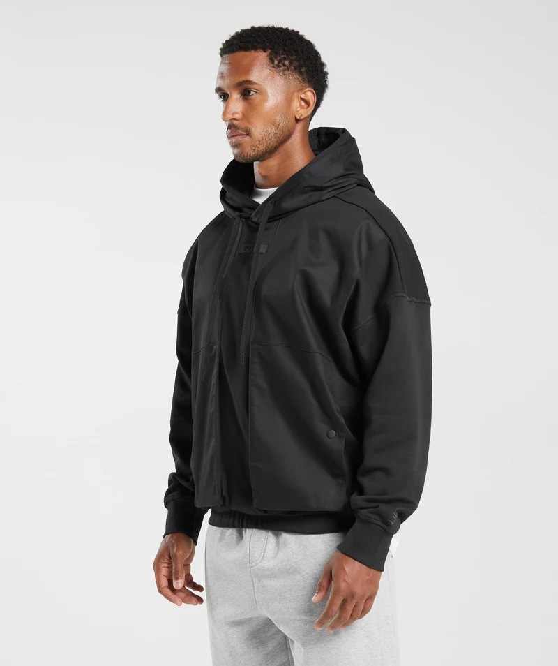 Gymshark Rest Day Street Hoodie - Black