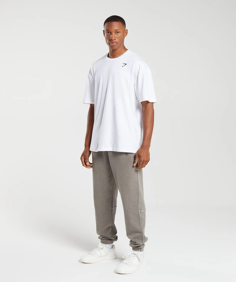 Gymshark Rest Day Heavyweight Jogger - Camo Brown/Pigment Dye