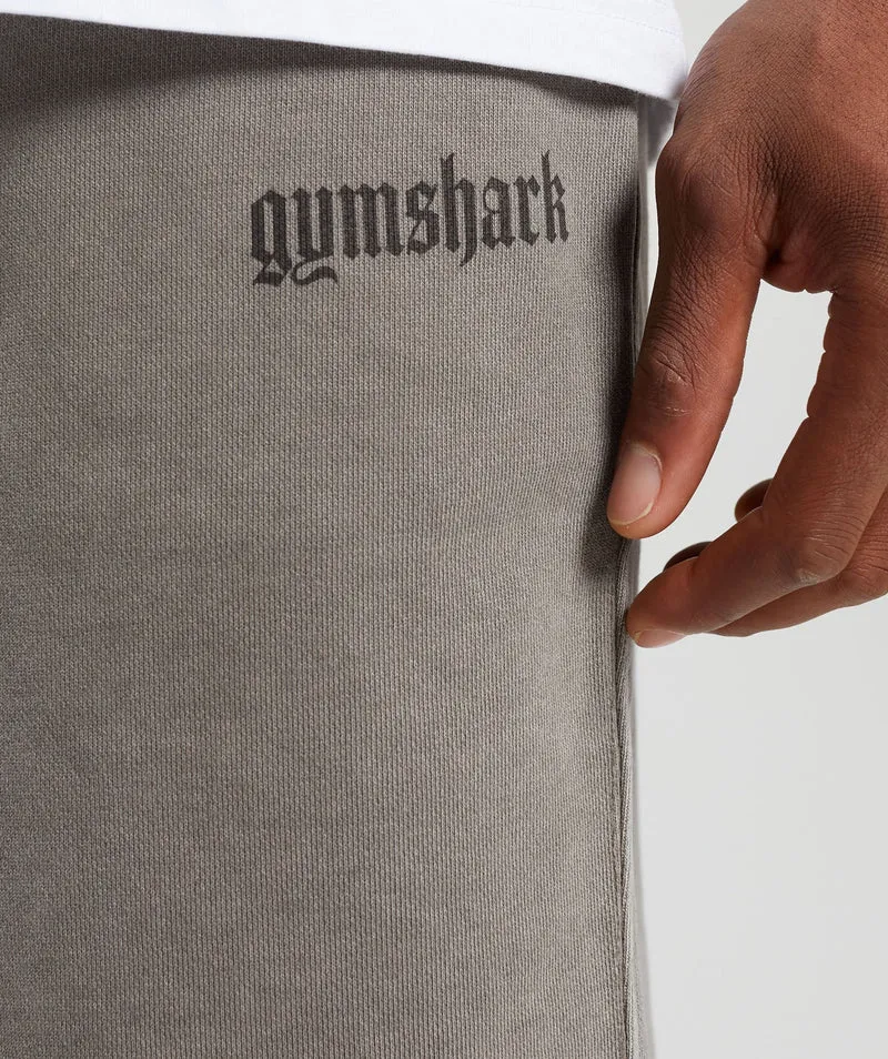 Gymshark Rest Day Heavyweight Jogger - Camo Brown/Pigment Dye