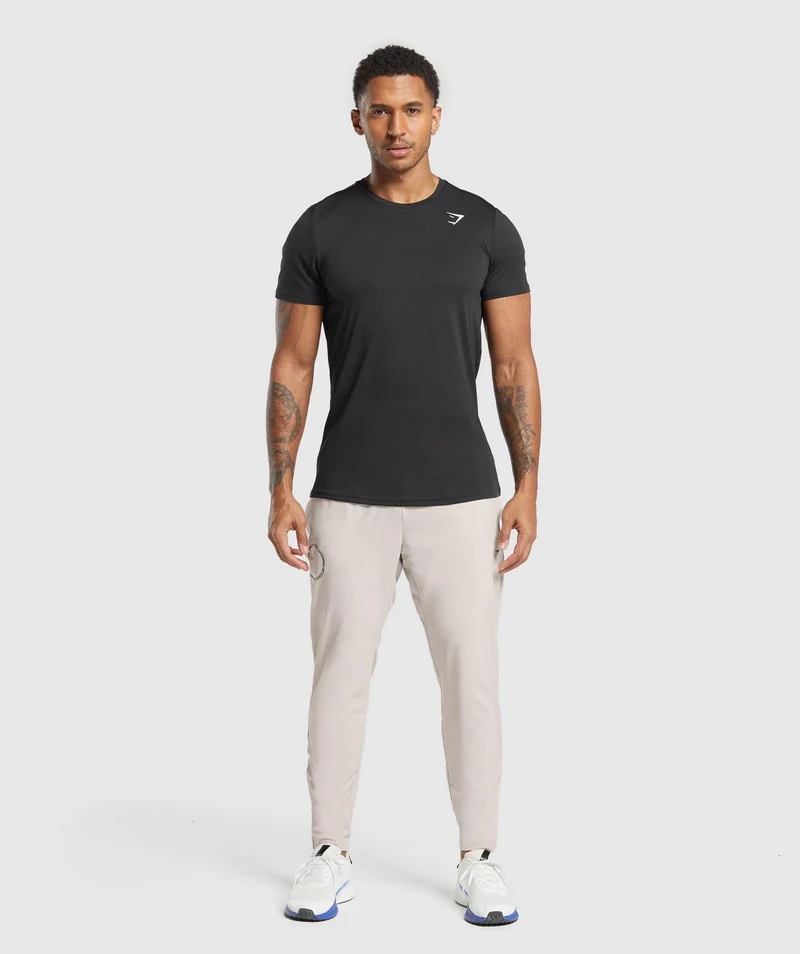 Gymshark Keep Showing Up Joggers - Pebble Grey