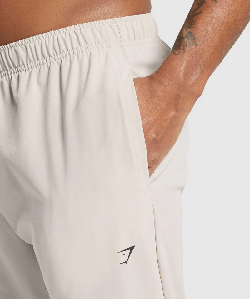 Gymshark Keep Showing Up Joggers - Pebble Grey