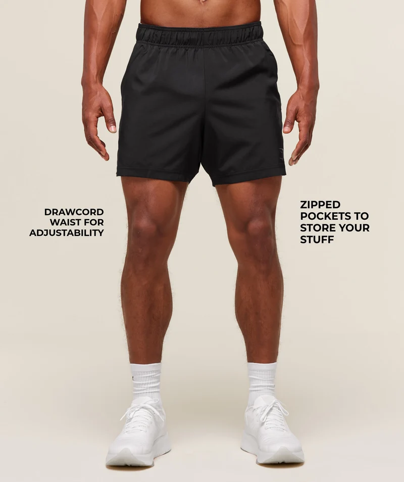 Gymshark Sport 5" Shorts - Black/Black