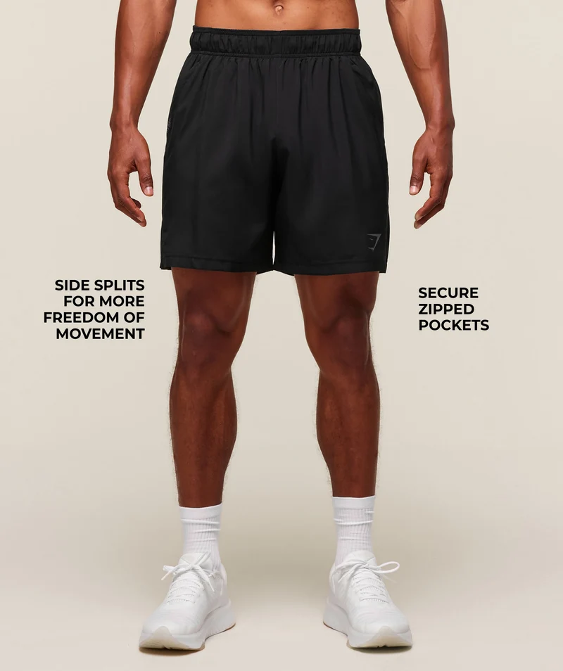 Gymshark Sport 7" Shorts - Black/Black