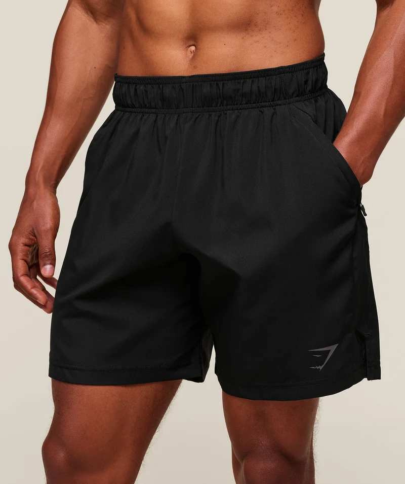 Gymshark Sport 7" Shorts - Black/Black
