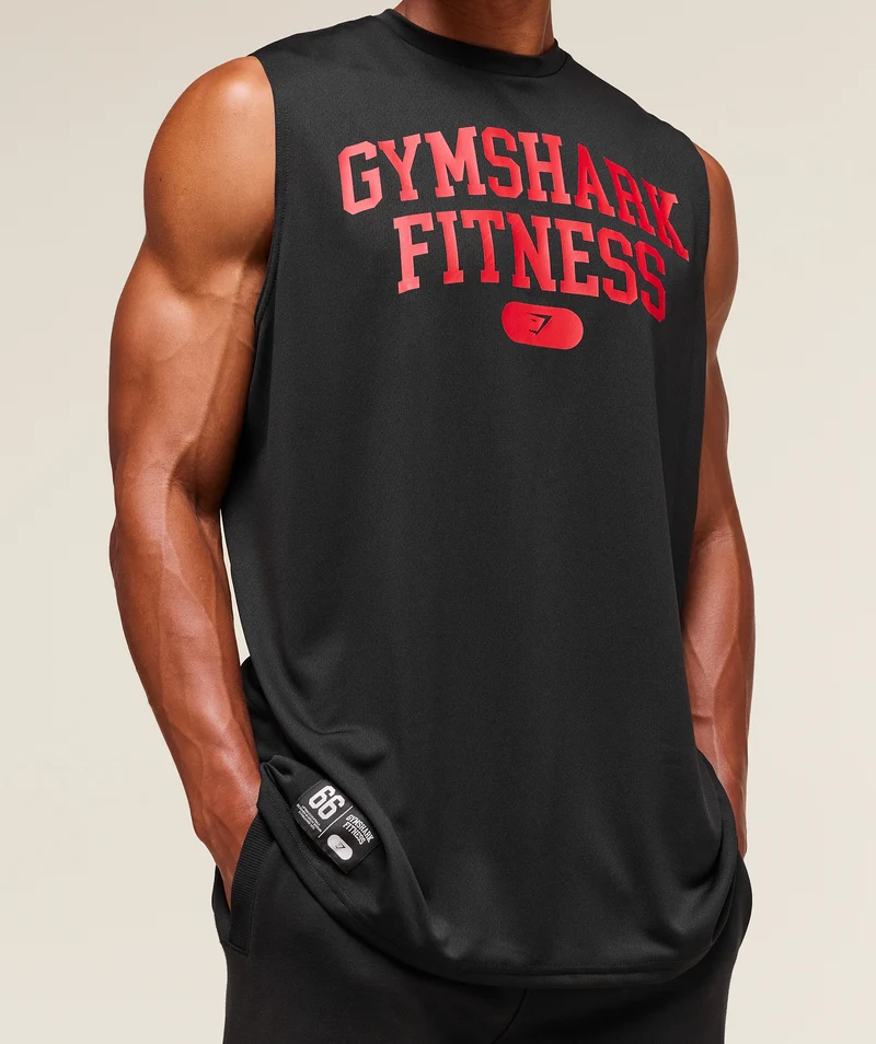Gymshark Varsity Tank - Black