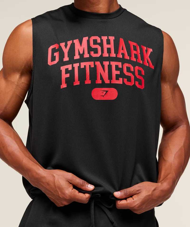 Gymshark Varsity Tank - Black