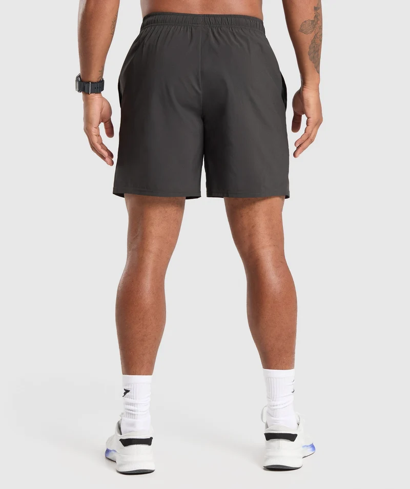 Gymshark Training Dept. UK 7" Shorts - Asphalt Grey