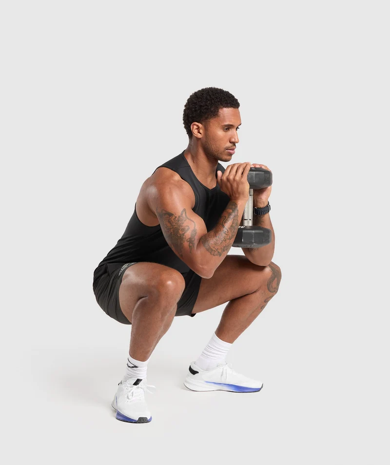 Gymshark Training Dept. UK 7" Shorts - Asphalt Grey