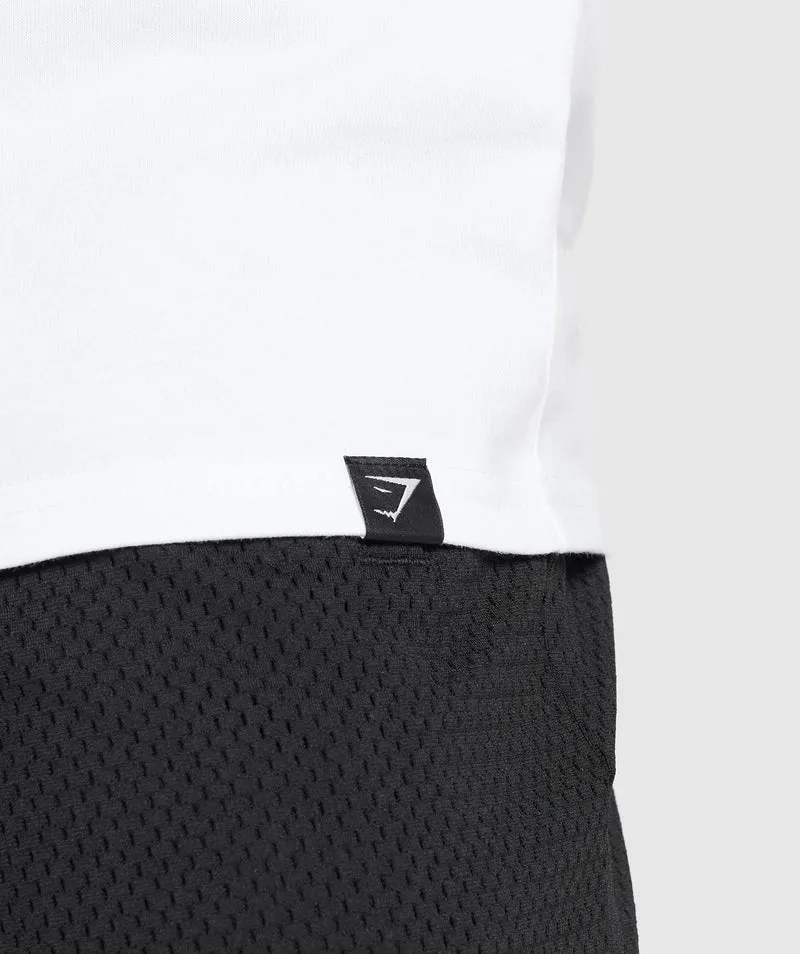 Gymshark Spartan T-Shirt - White
